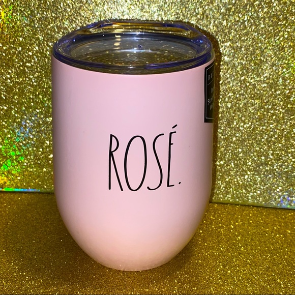 Rae Dunn Rosé wine tumbler - NWT - Picture 4 of 4